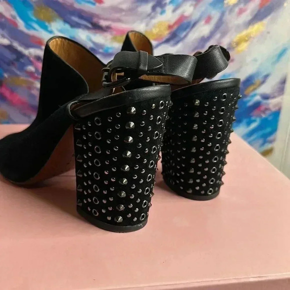 Coach Black Slingback Sandals - Picture 5 of 8